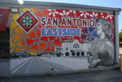 San Antonio Eastside mural