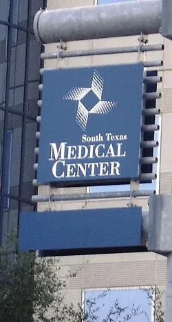 South Texas Medical Center sign near Medical Dr, San Antonio, TX