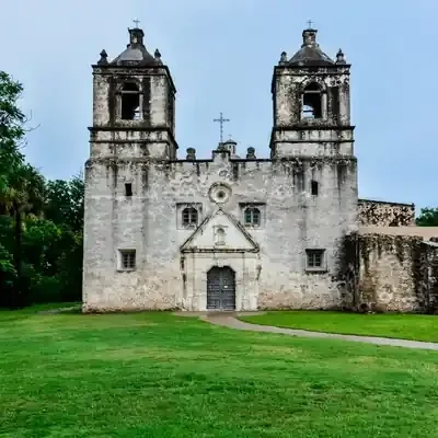 Historic San Antonio Mission on the South Side of San Antonio